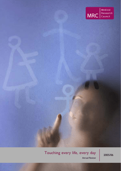 Annual Review 2005-06: Touching every life, every day