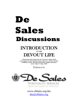 Introduction to the Devout Life