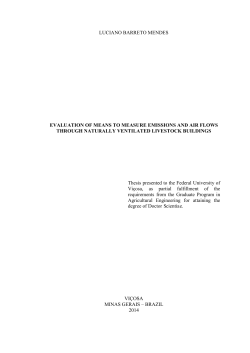 evaluation of means to measure emissions and air