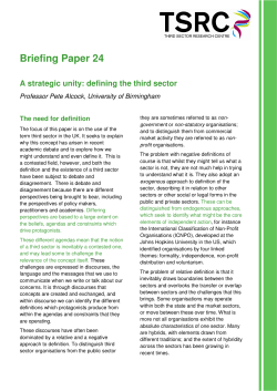 Briefing Paper 24 - University of Birmingham