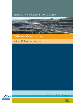 Volume 2E: Mines and quarries - Office of Environment and Heritage