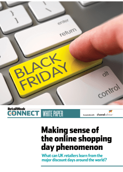 Making sense of the online shopping day phenomenon
