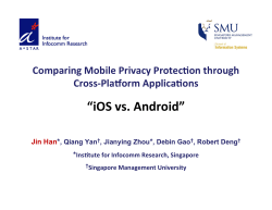 iOS vs. Android - Internet Society