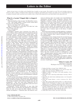 Letters to the Editor