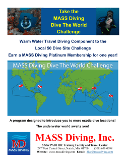 Dive The World Challenge