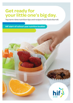 School Lunchbox Guide