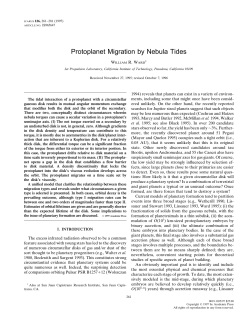 Protoplanet Migration by Nebula Tides