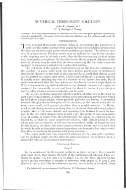 Numerical Three-Point Solutions