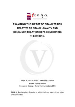 examining the impact of brand tribes relative to brand loyalty and