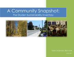 A Community Snapshot