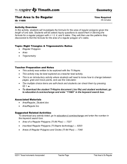 Teacher Notes PDF - TI Education