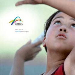 Tennis Australia 2008&ndash;2009 Annual Report