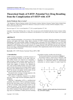 Theoretical Study of 5-HTP. Potential New Drug Resulting from the