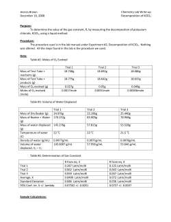 Jessica Brown Chemistry Lab Write-up December