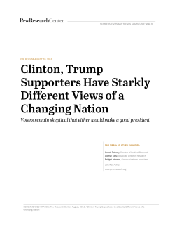 FOR RELEASE AUGUST 18, 2016 FOR MEDIA OR OTHER