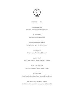 Bar Goto Menus