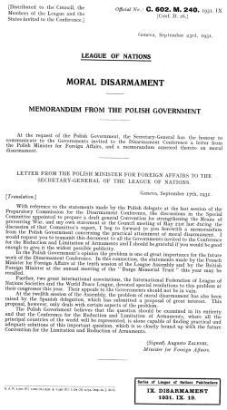 moral disarmament - Digitized Collections | Northwestern University