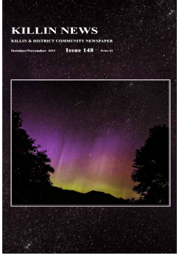 October 2015 - Killin News