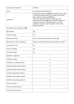 John Lewis Stock Number Name Iced Gingerbread