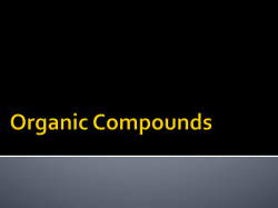 Organic Compounds