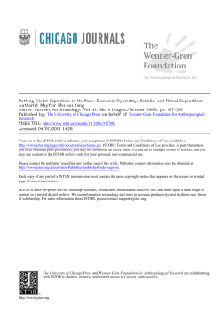 Putting Global Capitalism in Its Place