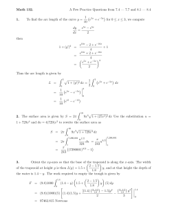 e5x + e-5x - La Sierra University