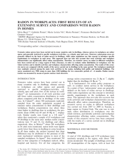 radon in workplaces - Oxford Academic