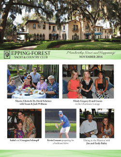 Membership News and Happenings