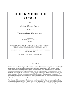 The Crime of the Congo