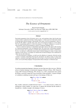 The Essence of Ornaments