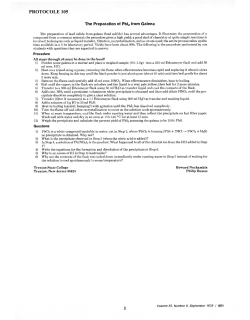 Preparation of PbI2 from galena