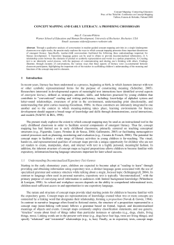 Concept Mapping and Early Literacy