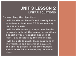 UNIT 3 LESSON 2