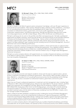 Learn more about the new leadership and team members