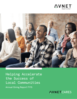 Annual Giving Report FY15