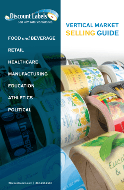 selling guide - Discount Labels