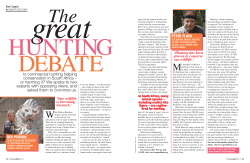 File - Campaign Against Canned Hunting