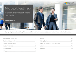 FastTrack User Guide