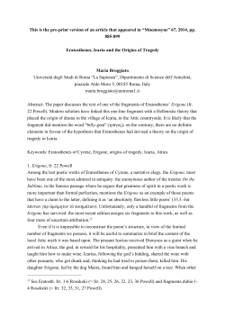 This is the pre-print version of an article that