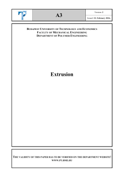 A3 Extrusion