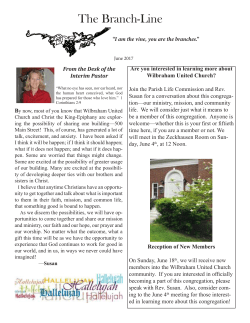 the branch-line - Wilbraham United Church