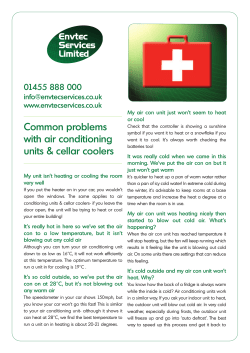 Common problems with air conditioning units
