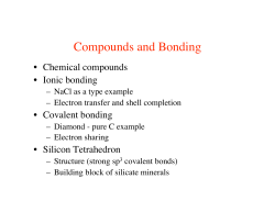 Compounds and Bonding