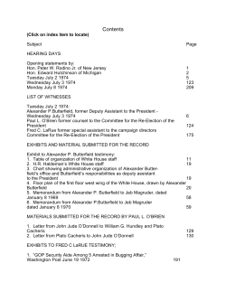 Contents - Watergate: The Scandal That Brought Down Richard Nixon