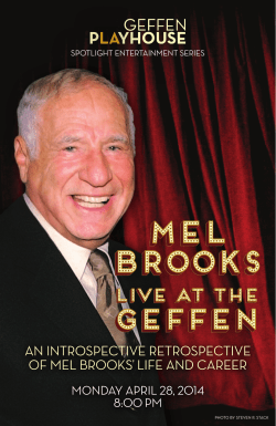 Mel Brooks - Geffen Playhouse