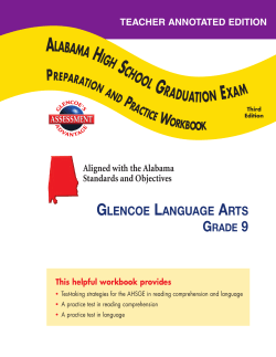 alabama high school graduation exam