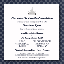 The Fam 1st Family Foundation Marshawn Lynch
