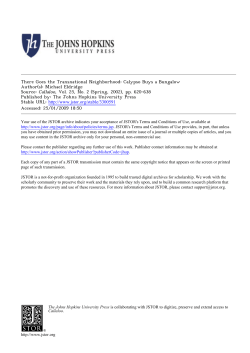 There Goes the Transnational Neighborhood