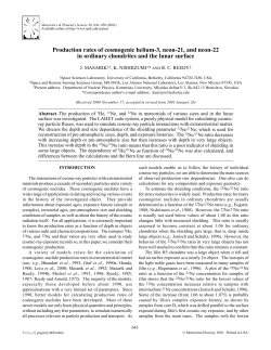 Production rates of cosmogenic helium-3, neon-21, and neon