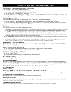 Power of Attorney - Mohawk Global Logistics